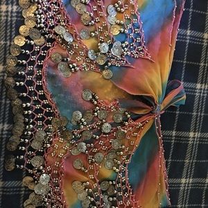 Belly dance scarf